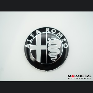 Alfa Romeo Emblem Covers - Front + Back Set - V1 - 74mm